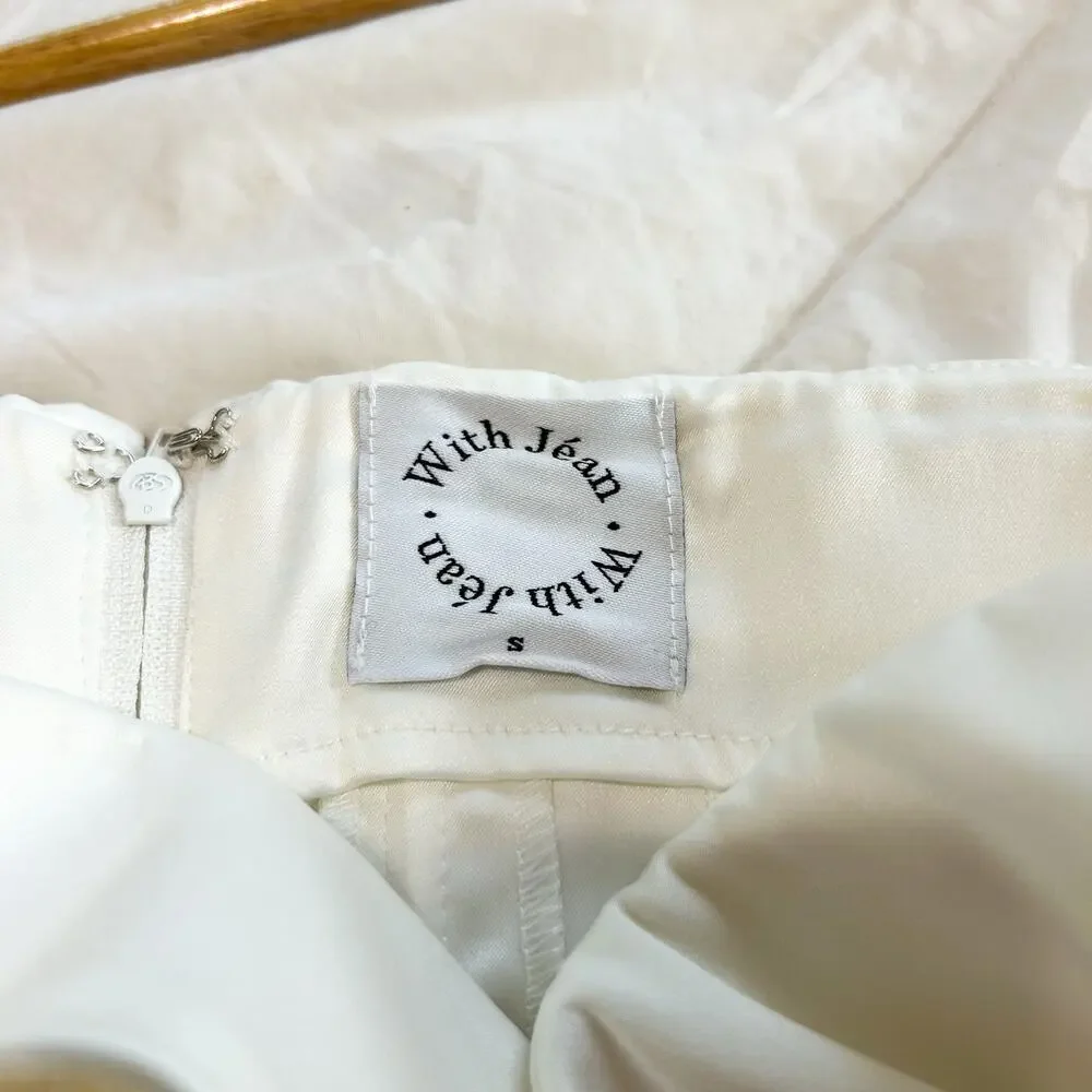 NWOT With Jéan Chloe Corset Mini Dress In White Women’s Size Small - Picture 8 of 10